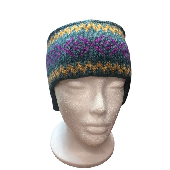 100% Wool Helly Hanson Retro Ear Warmers - Picture 1 of 6